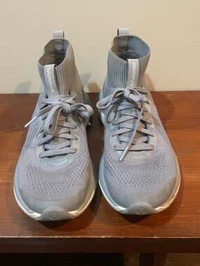 lululemon Women’s Chargefeel Mid Workout Shoe in Rhino Grey, size 8